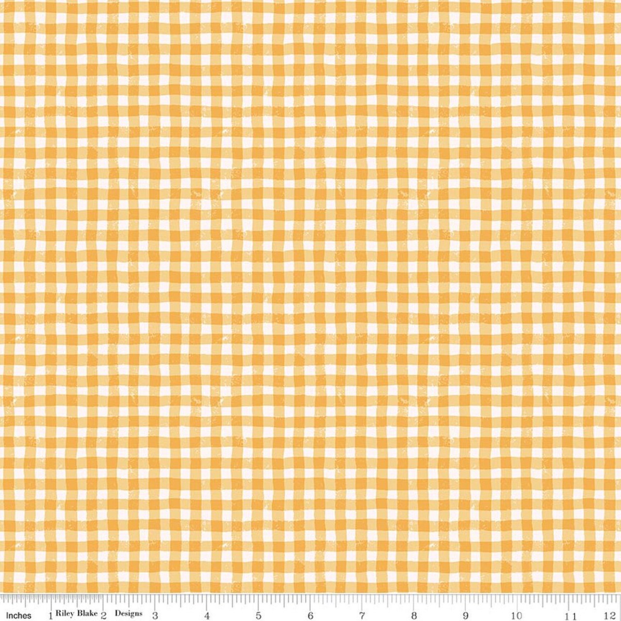 Summer Gingham in Yellow (c17237-yellow) | Meadow Moments | Little Forest Atelier | Riley Blake